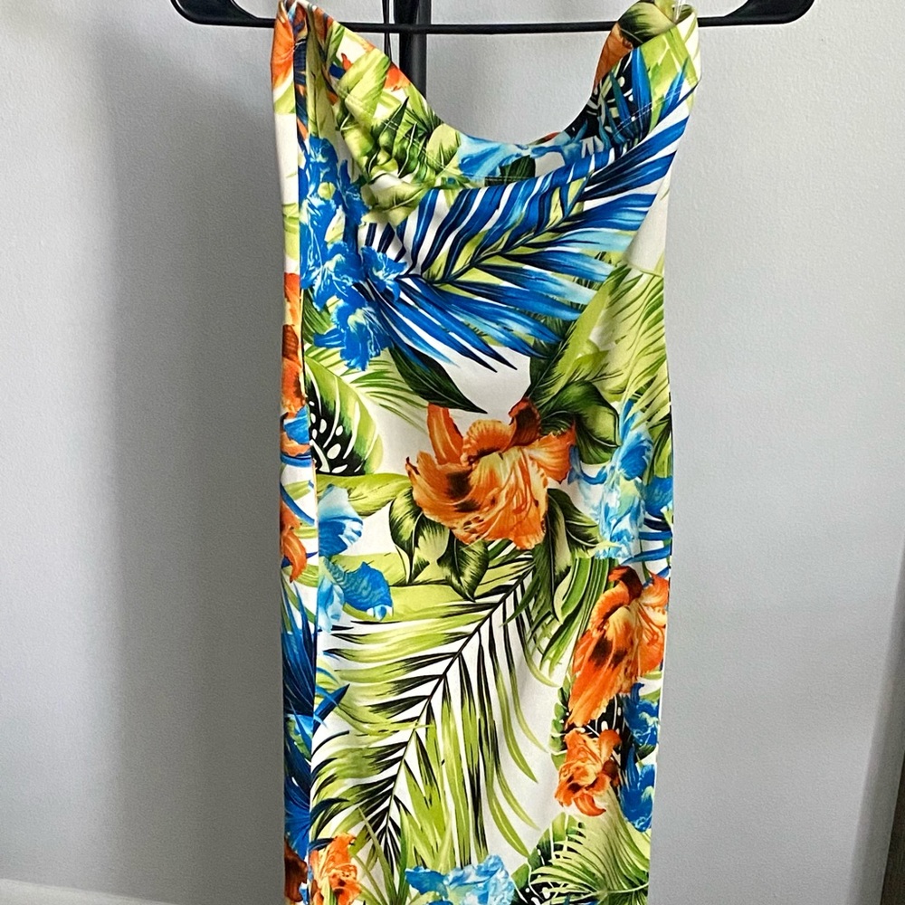 Floral midi dress